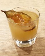 Cocktail met rum en peer